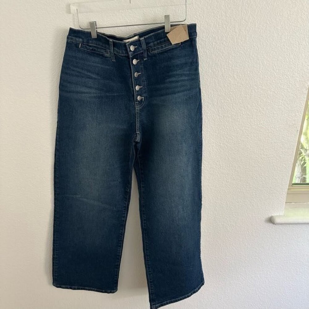Madewell  The Perfect Vintage Wide-Leg Jean in Clemens Wash - Picture 5 of 10
